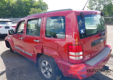 2008 Jeep Liberty Sport из США, поврежденный, VIN 1J8GN28K28W193545